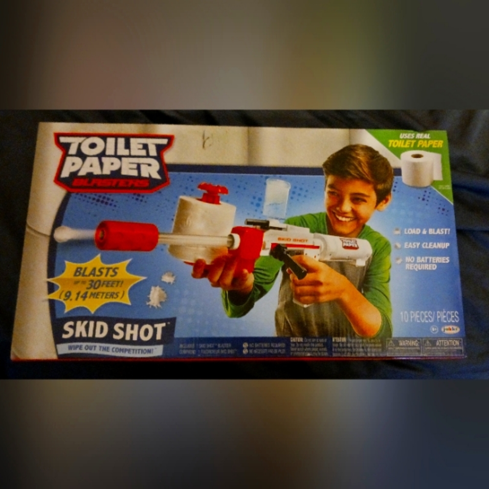 Toilet  Paper Blaster